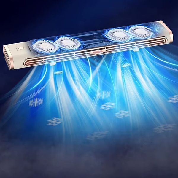 Настільний вентилятор F3 Tower Fan 3 speeds with battery 1200 mAh 78954 фото