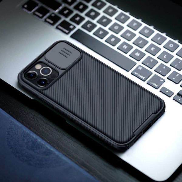 Карбонова накладка Nillkin CamShield Pro для Apple iPhone 13 Pro Max (6.7") 49321 фото