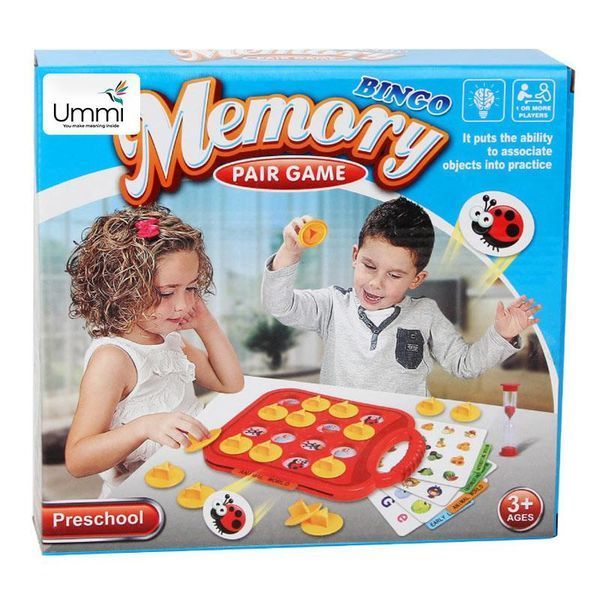 Настільна інтерактивна гра Ummi 22001 Memory Pair Game 79326 фото