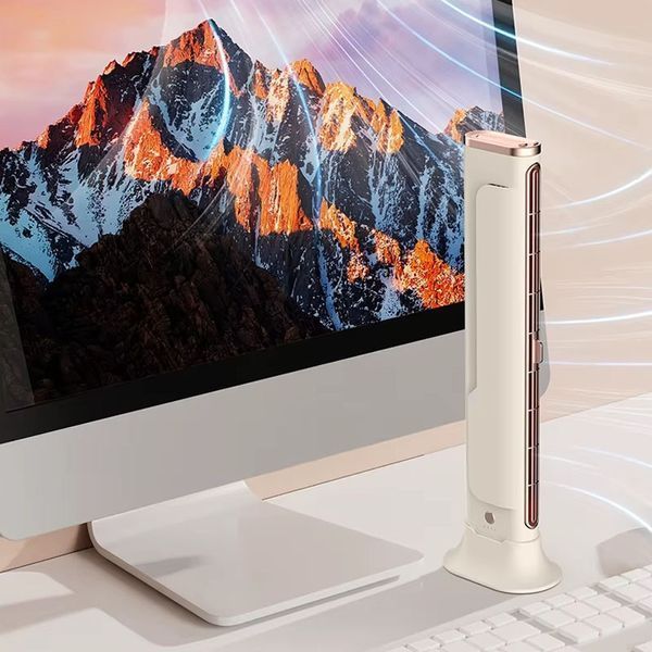 Настільний вентилятор F3 Tower Fan 3 speeds with battery 1200 mAh 78954 фото