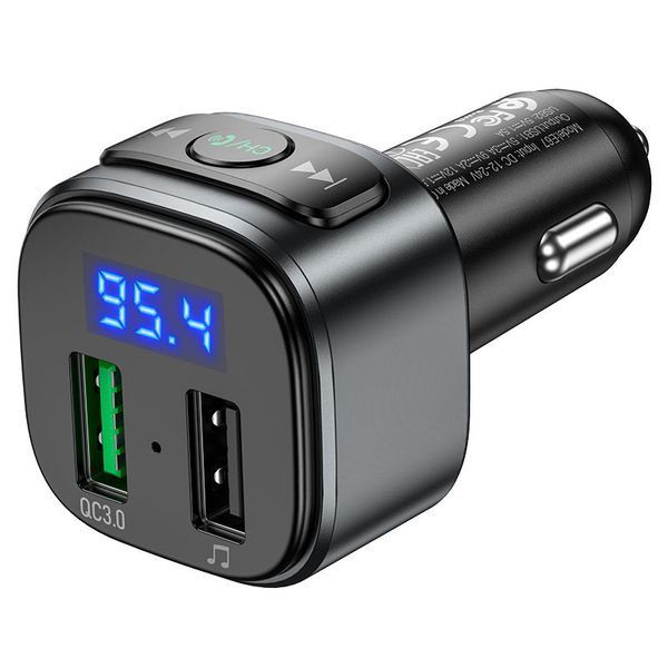 АЗП FM модулятор Hoco E67 QC3.0 (2USB-A) 53977 фото