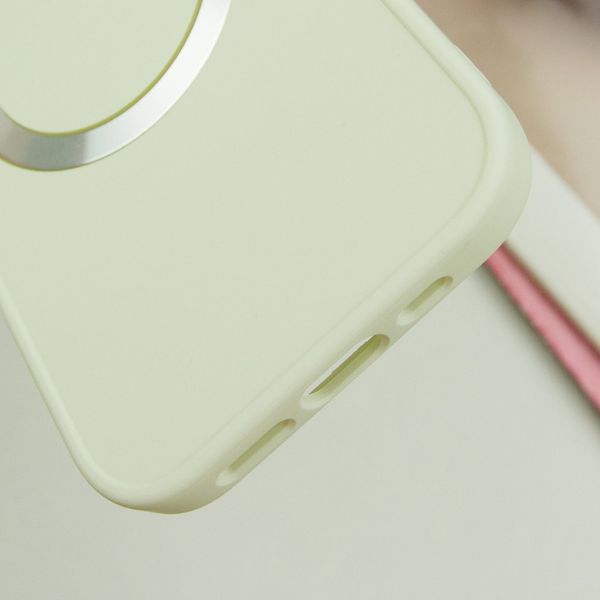TPU чохол Bonbon Metal Style with MagSafe для Apple iPhone 16 (6.1") 74337 фото