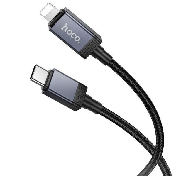 Дата кабель Hoco X118 Generous with display Type-C to Lightning 27W (1m) 79104 фото