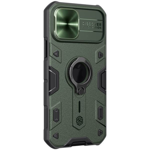 TPU+PC чохол Nillkin CamShield Armor (шторка на камеру) для Apple iPhone 15 Pro (6.1") 66859 фото