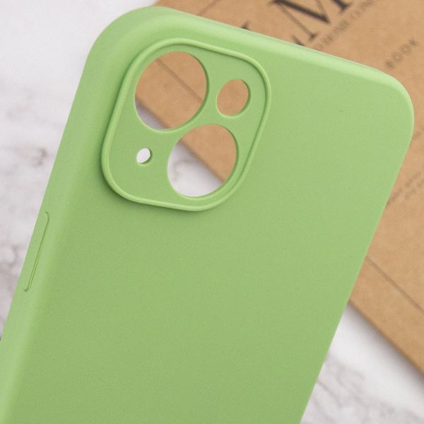 Чохол Silicone Case Full Camera Protective (AA) NO LOGO для Apple iPhone 14 (6.1") 70230 фото