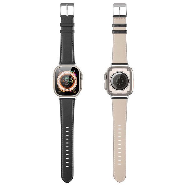 Ремінець Dux Ducis Leather Strap Classic для Apple Watch 42(ser.1-3)/44/45/46/49mm 79537 фото