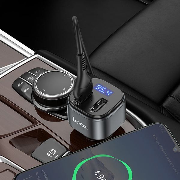 АЗП FM модулятор Hoco E67 QC3.0 (2USB-A) 53977 фото