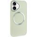 TPU чохол Bonbon Metal Style with MagSafe для Apple iPhone 16 (6.1") 74337 фото 1