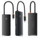 Перехідник HUB Baseus Lite Series 6in1 (Type-C to HDMI+2xUSB3.0+Type-C Data+SD/TF) (WKQX050001) 80541 фото 2
