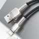Дата кабель Baseus Cafule Series Metal USB to Lightning 2.4A (1m) (CALJK-A0) 74776 фото 2