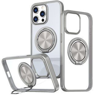 TPU+PC чохол Metal Ring with MagSafe для Apple iPhone 15 Pro (6.1") 73476 фото