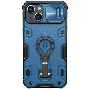 TPU+PC чохол Nillkin CamShield Armor Pro no logo (шторка на камеру) для Apple iPhone 14 / 13 (6.1") 56009 фото