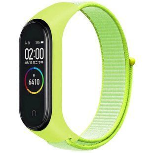 Ремінець Nylon для Xiaomi Mi Band 3/4/5/6/7 32379 фото