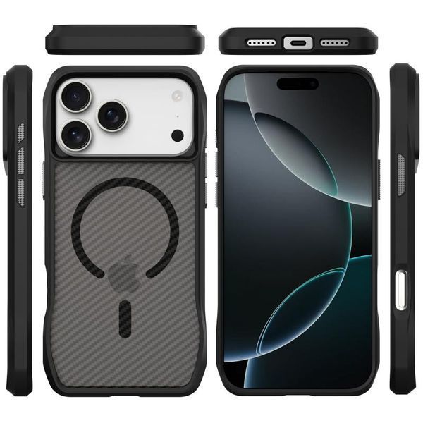 Чохол TPU Space Octagon with MagSafe для Apple iPhone 17 Pro (6.3") 82483 фото