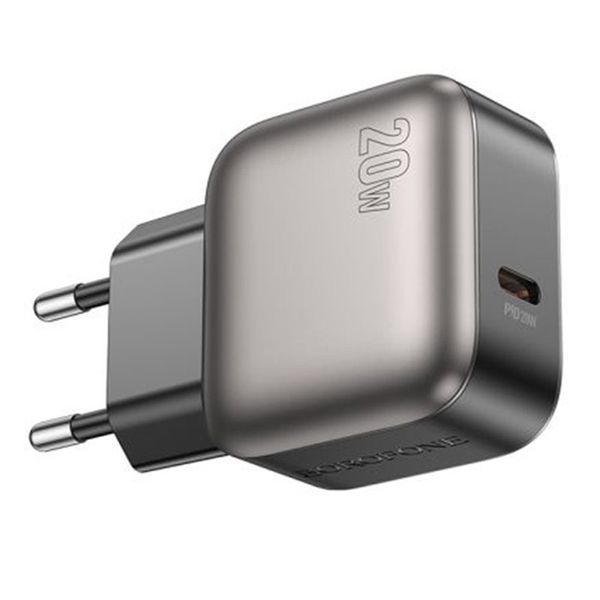 МЗП Borofone BAS53A Absolute PD20W (1USB-C) + кабель Type-C to Type-C 73990 фото