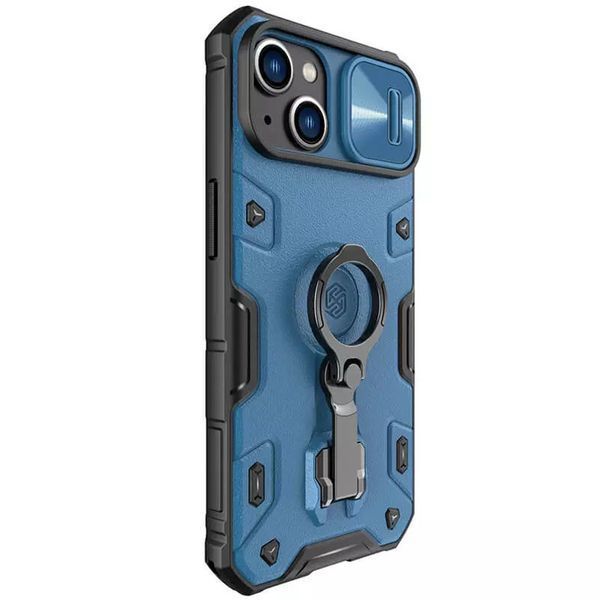 TPU+PC чохол Nillkin CamShield Armor Pro no logo (шторка на камеру) для Apple iPhone 14 / 13 (6.1") 56009 фото