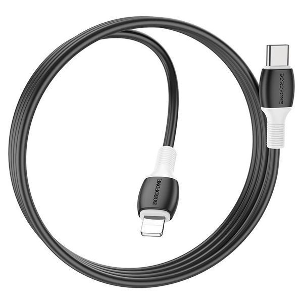 Дата кабель Borofone BX84 Rise Type-C to Lightning 20W (1m) 71157 фото