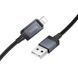 Дата кабель Hoco X118 Generous with display USB to Lightning 2.4A (1m) 79105 фото 3