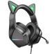 Уцінка Накладні навушники Borofone BO106 Cute cat (USB+3.5mm/2m) 70085 фото 1