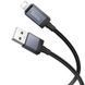 Дата кабель Hoco X118 Generous with display USB to Lightning 2.4A (1m) 79105 фото 2