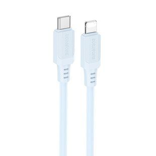 Дата кабель Borofone BX115 Lotto Type-C to Lightning 27W (1m) 76759 фото