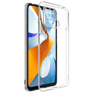 TPU чохол Epic Transparent 1,5mm Full Camera для Xiaomi Poco C40 63715 фото