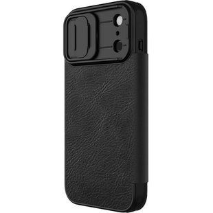 Шкіряний чохол-книжка Nillkin Qin Pro Camshield для Apple iPhone 17 Pro Max (6.9") 81515 фото