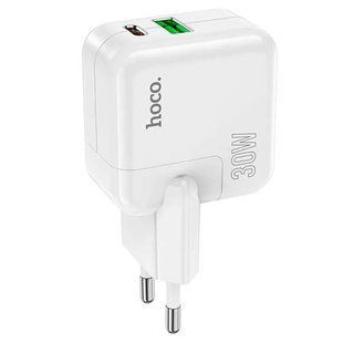 МЗП Hoco C111A PD 30W+QC3.0 (1USB-A/1C) 64611 фото