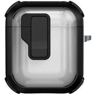 Футляр протиударний Locking Button для навушників Airpods 1/2 79155 фото