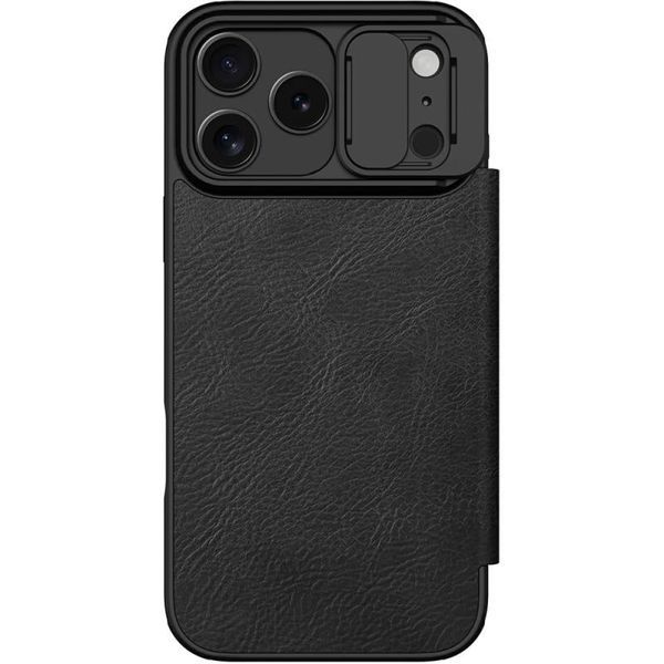 Шкіряний чохол-книжка Nillkin Qin Pro Camshield для Apple iPhone 17 Pro Max (6.9") 81515 фото