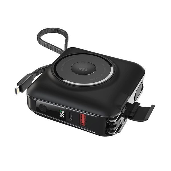 Портативний ЗП Power Bank WIWU Wi-P051 6 in 1 PD45W з БЗП+iWatch 15000 mAh 77946 фото
