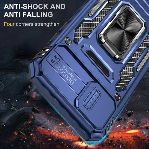Ударостійкий чохол Camshield Army Ring для Apple iPhone XS Max (6.5") 68269 фото