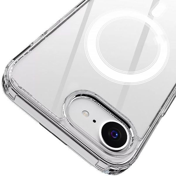 Чохол TPU Clear Case with MagSafe для Apple iPhone 16e (6.1") 80182 фото