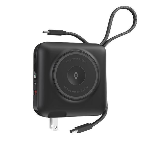 Портативний ЗП Power Bank WIWU Wi-P051 6 in 1 PD45W з БЗП+iWatch 15000 mAh 77946 фото