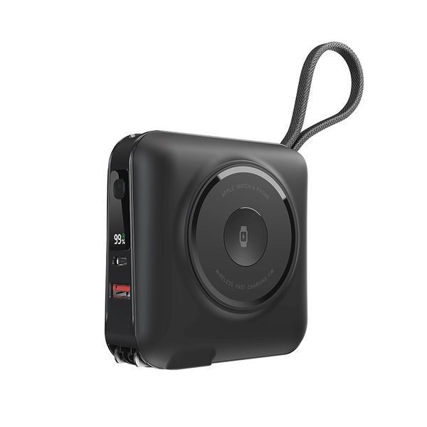 Портативний ЗП Power Bank WIWU Wi-P051 6 in 1 PD45W з БЗП+iWatch 15000 mAh 77946 фото