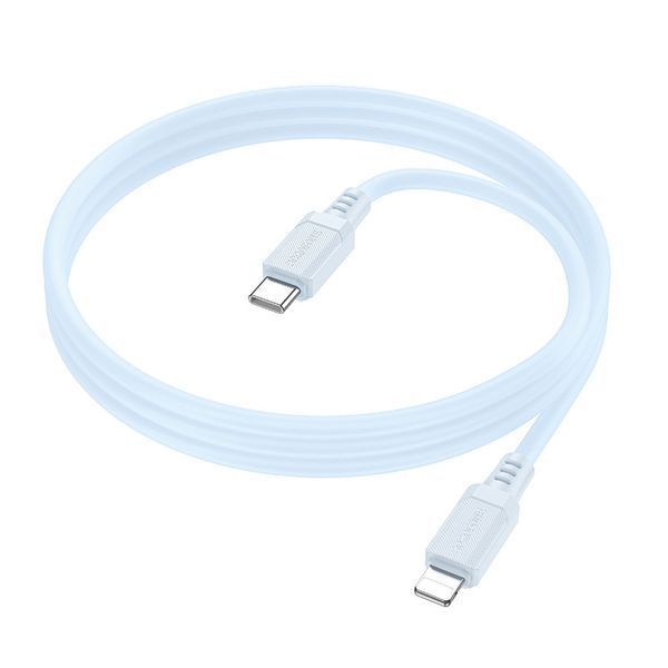 Дата кабель Borofone BX115 Lotto Type-C to Lightning 27W (1m) 76759 фото
