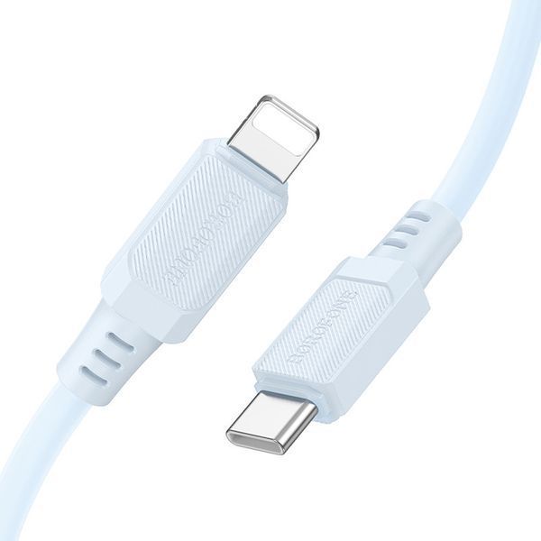 Дата кабель Borofone BX115 Lotto Type-C to Lightning 27W (1m) 76759 фото