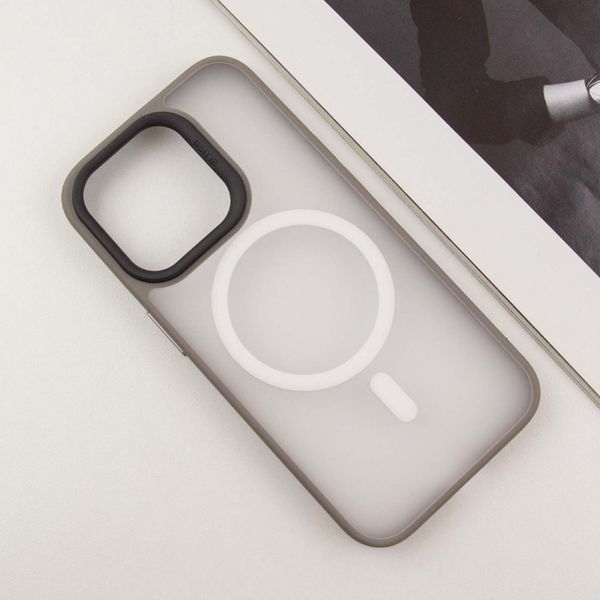 TPU+PC чохол Blueo Skin Friendly Frosted with MagSafe для Apple iPhone 15 Pro (6.1") 71351 фото