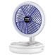 Настільний складний вентилятор Folding Fan 2in1 with Night Light 78955 фото 2