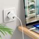 МЗП Borofone BN7 PD20W+QC3.0 (1USB-A/1C) + кабель Type-C to Lightning 73992 фото 8