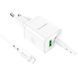 МЗП Borofone BN7 PD20W+QC3.0 (1USB-A/1C) + кабель Type-C to Lightning 73992 фото 3