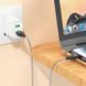 Дата кабель Hoco U124 Stone silicone power-off 60W Type-C to Type-C (1.2m) 68367 фото 4