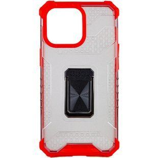 Ударостійкий чохол Transformer CrystalRing для Apple iPhone 13 Pro (6.1") 51682 фото