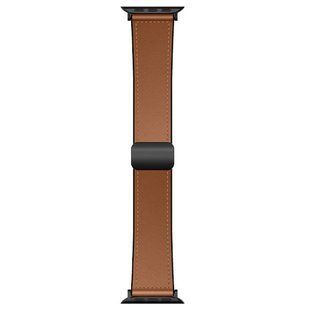 Ремінець Hoco WA34 Basic magnetic buckle silicone leather strap для Apple watch 44/45/46/49mm 80250 фото