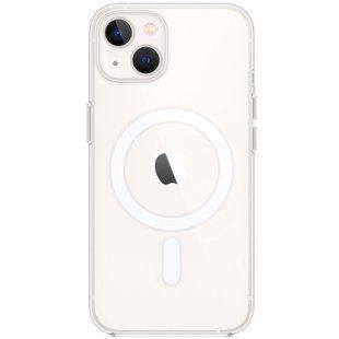 Чохол Clear Case (AAA) with MagSafe and Animation для Apple iPhone 14 (6.1") 79462 фото