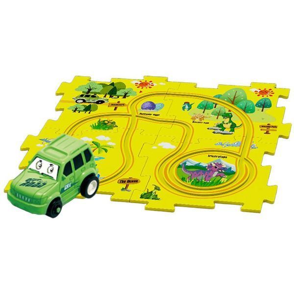 Розвиваюча іграшка-пазл SHT 1103A Dinosaur Park (25pcs) 79956 фото