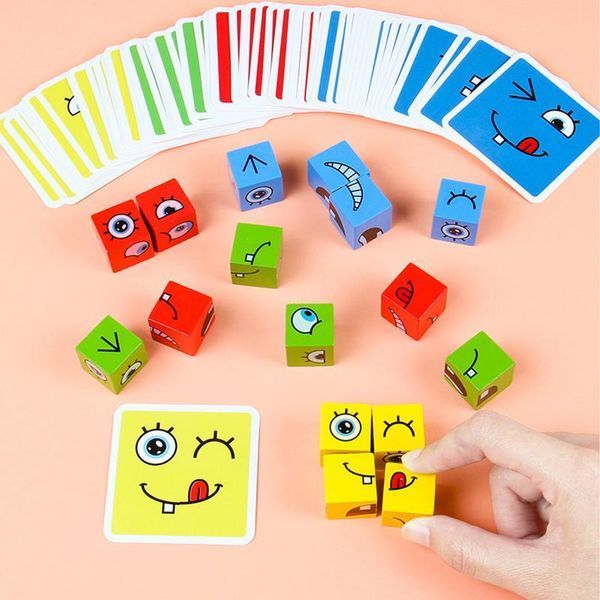 Настільна інтерактивна гра Ummi Face Change Rubik's Cube 79863 фото