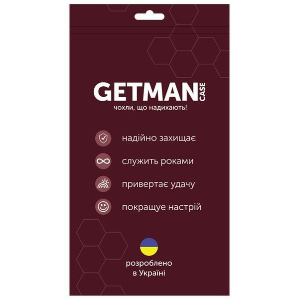 TPU чохол GETMAN Ease logo посилені кути для Apple iPhone 17 (6.3") 80188 фото