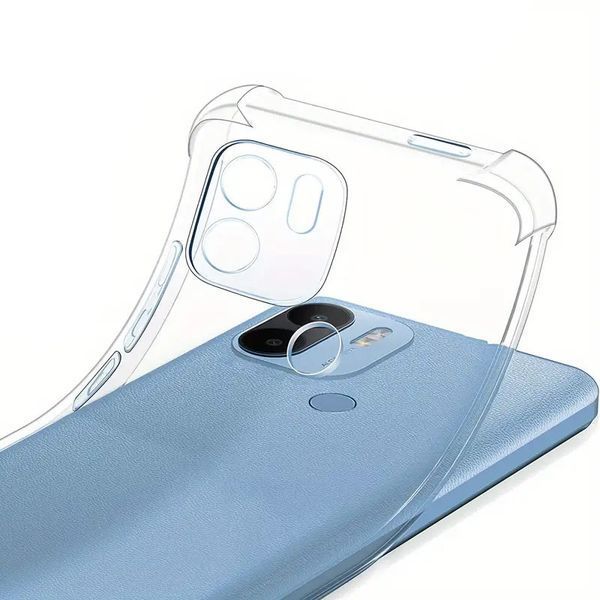 TPU чохол GETMAN Ease logo посилені кути Full Camera для Xiaomi Redmi A1 / A2 71669 фото