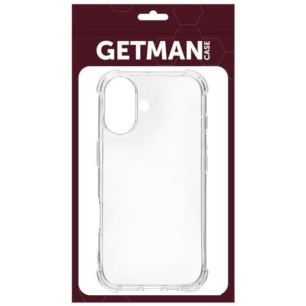TPU чохол GETMAN Ease logo посилені кути для Apple iPhone 17 (6.3") 80188 фото